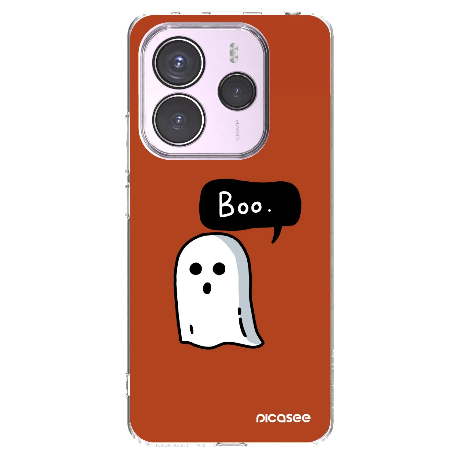 Picasee silikonska prozirna maskica za Xiaomi Redmi Note 14 5G - Boo
