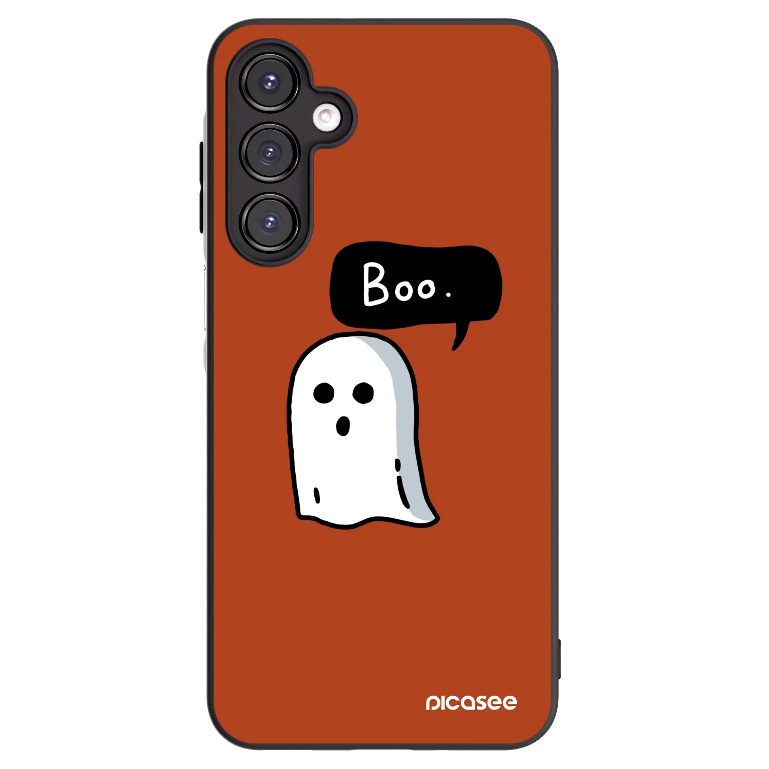 Picasee crna silikonska maskica za Samsung Galaxy A16 5G - Boo