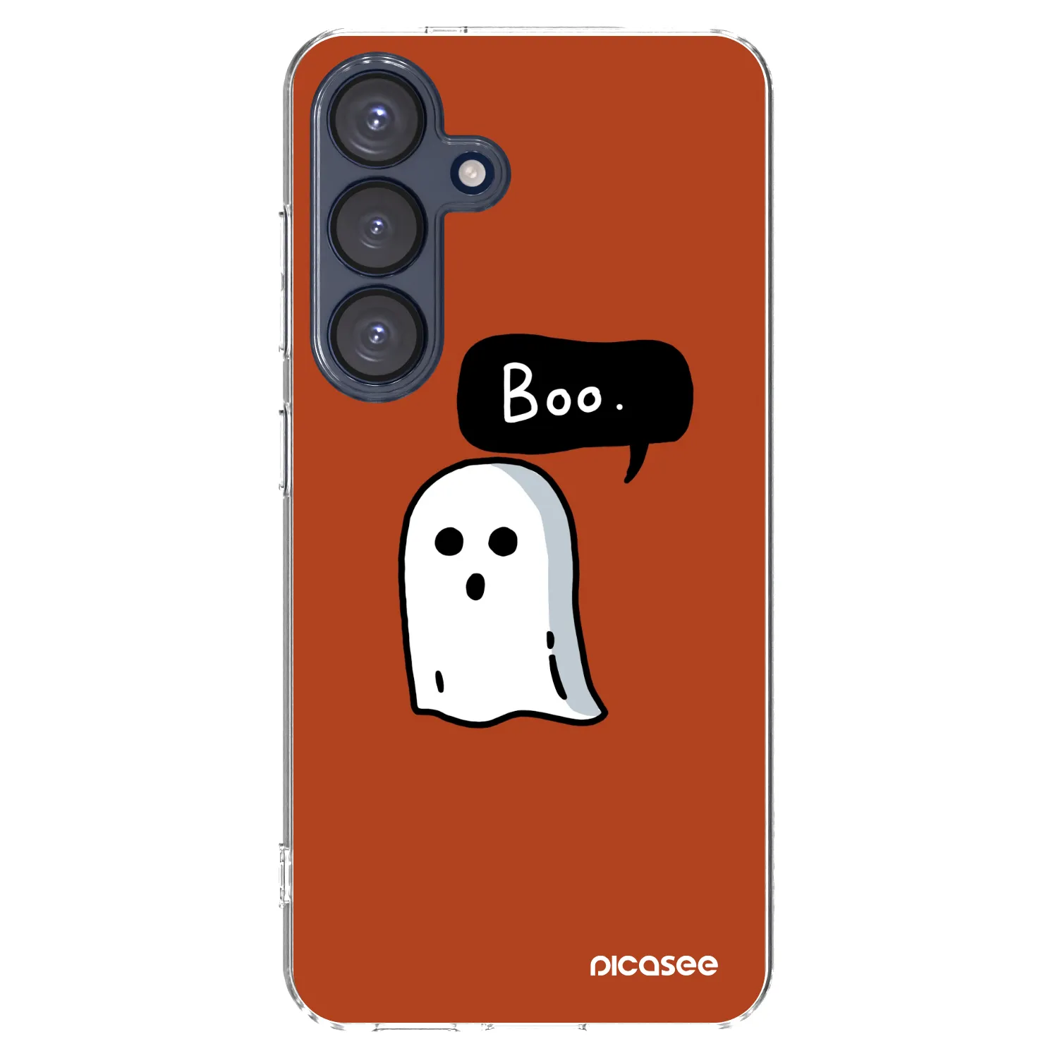 Picasee silikonska prozirna maskica za Samsung Galaxy S25 5G - Boo
