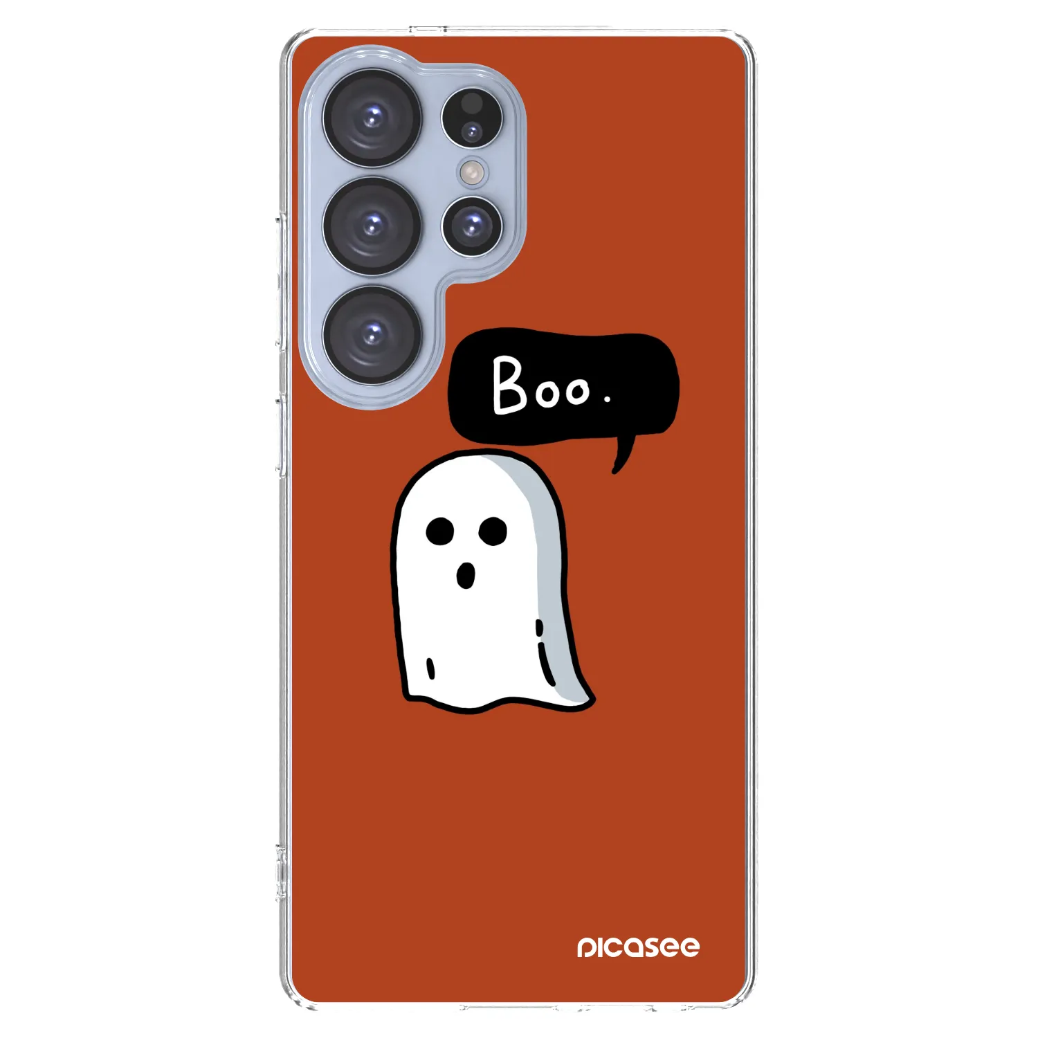 Picasee silikonska prozirna maskica za Samsung Galaxy S25 Ultra 5G - Boo