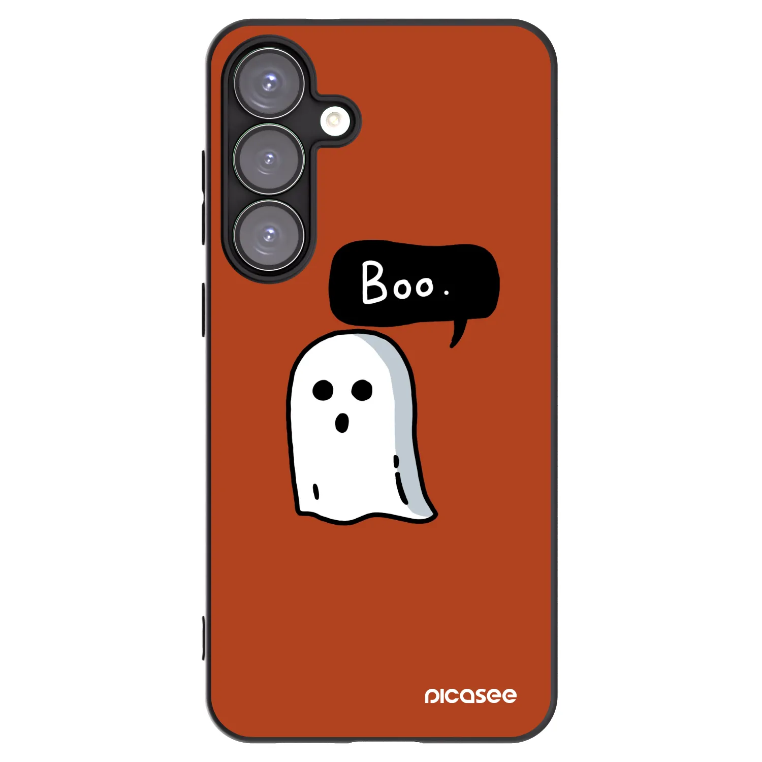 Picasee crna silikonska maskica za Samsung Galaxy S25+ 5G - Boo