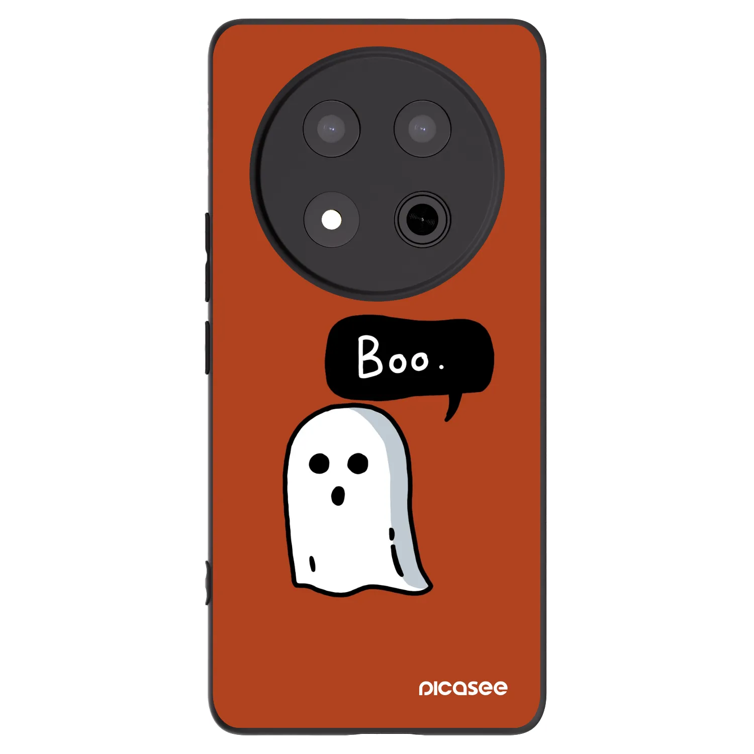 Picasee crna silikonska maskica za Honor Magic7 Lite 5G - Boo