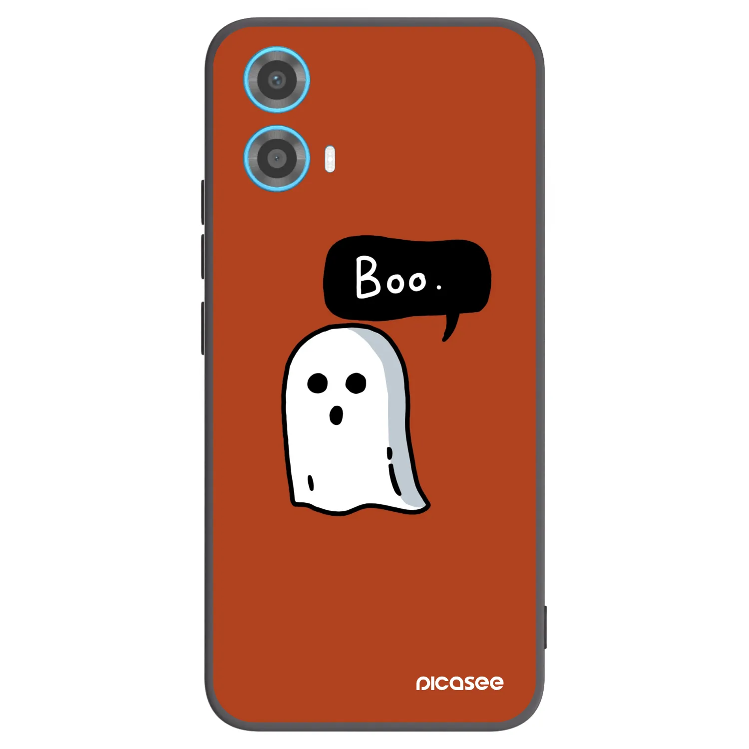 Picasee crna silikonska maskica za Motorola Moto G34 5G - Boo