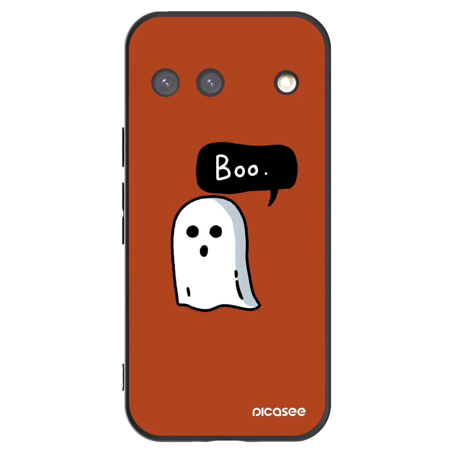 Picasee crna silikonska maskica za Google Pixel 9 - Boo