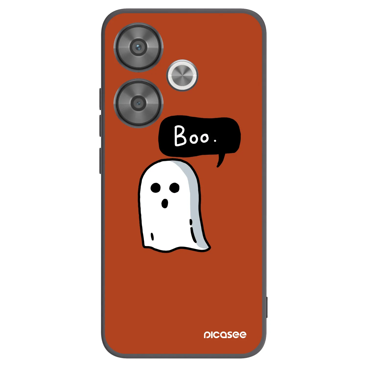 Picasee crna silikonska maskica za Xiaomi Poco F6 - Boo