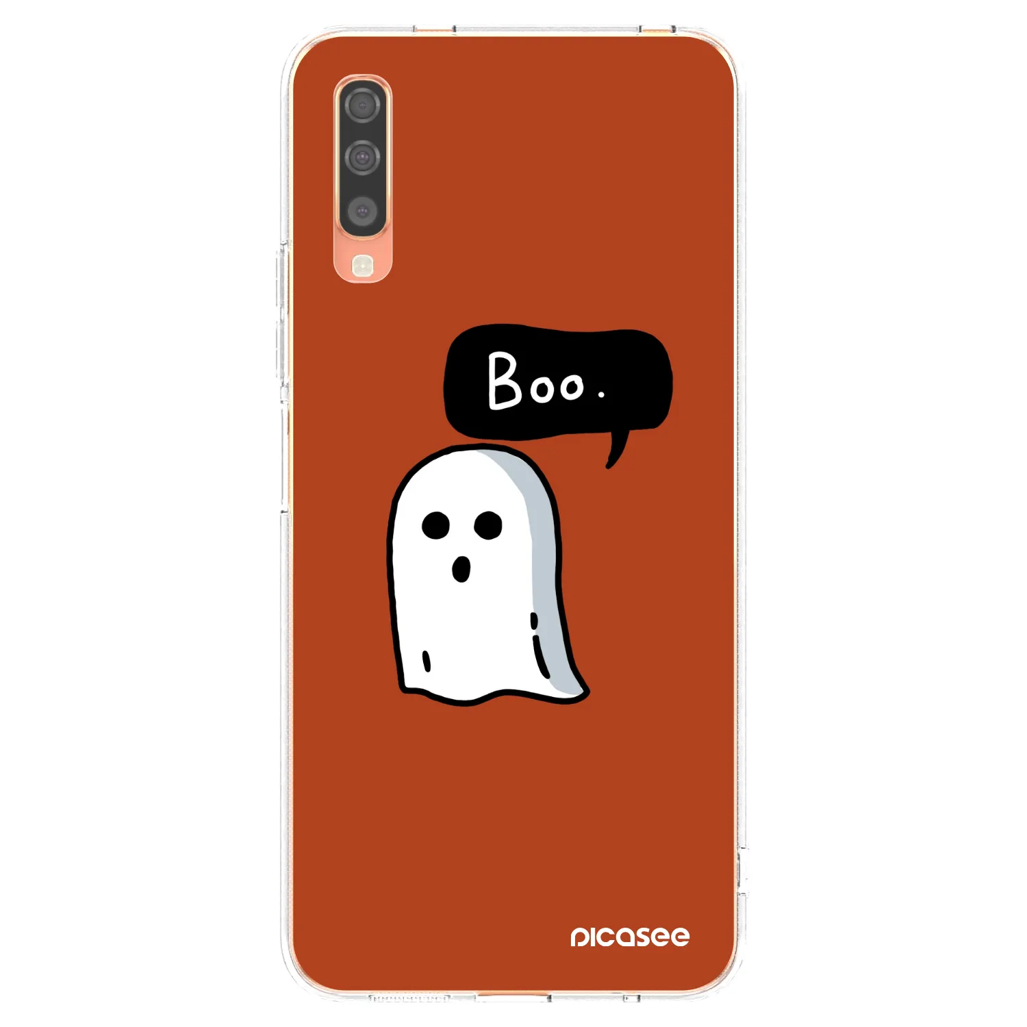 Picasee silikonska prozirna maskica za Samsung Galaxy A70 A705F - Boo