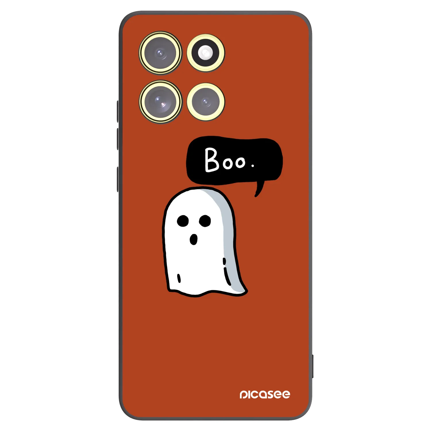 Picasee crna silikonska maskica za Motorola Moto G86 5G - Boo