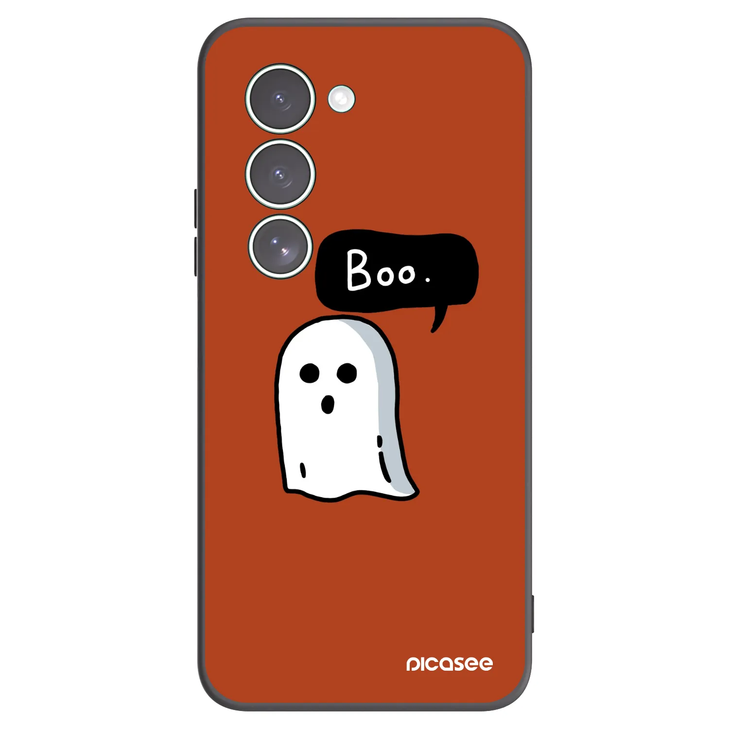 Picasee crna silikonska maskica za Xiaomi Redmi 15 5G - Boo