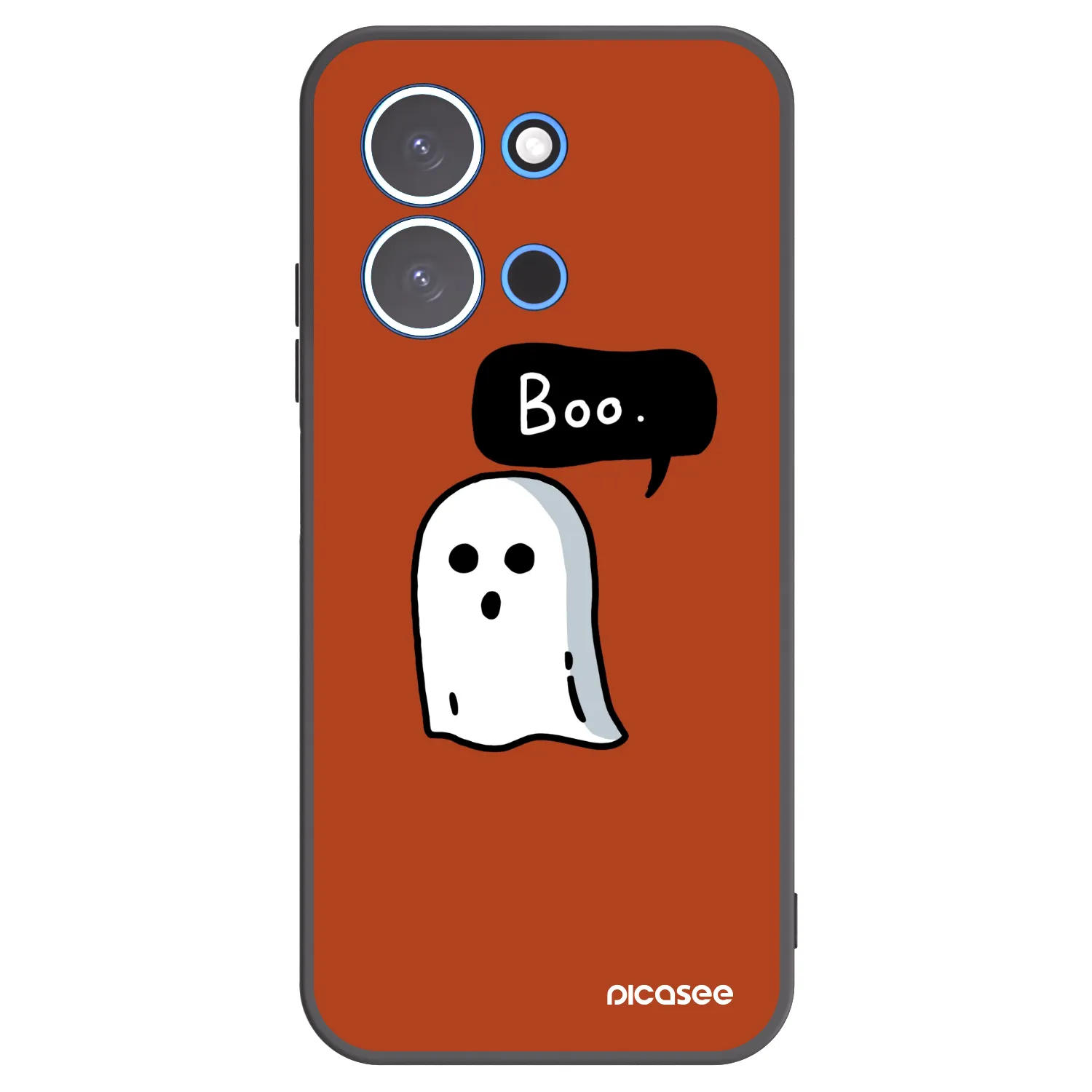 Picasee crna silikonska maskica za Xiaomi Redmi 15C 4G - Boo