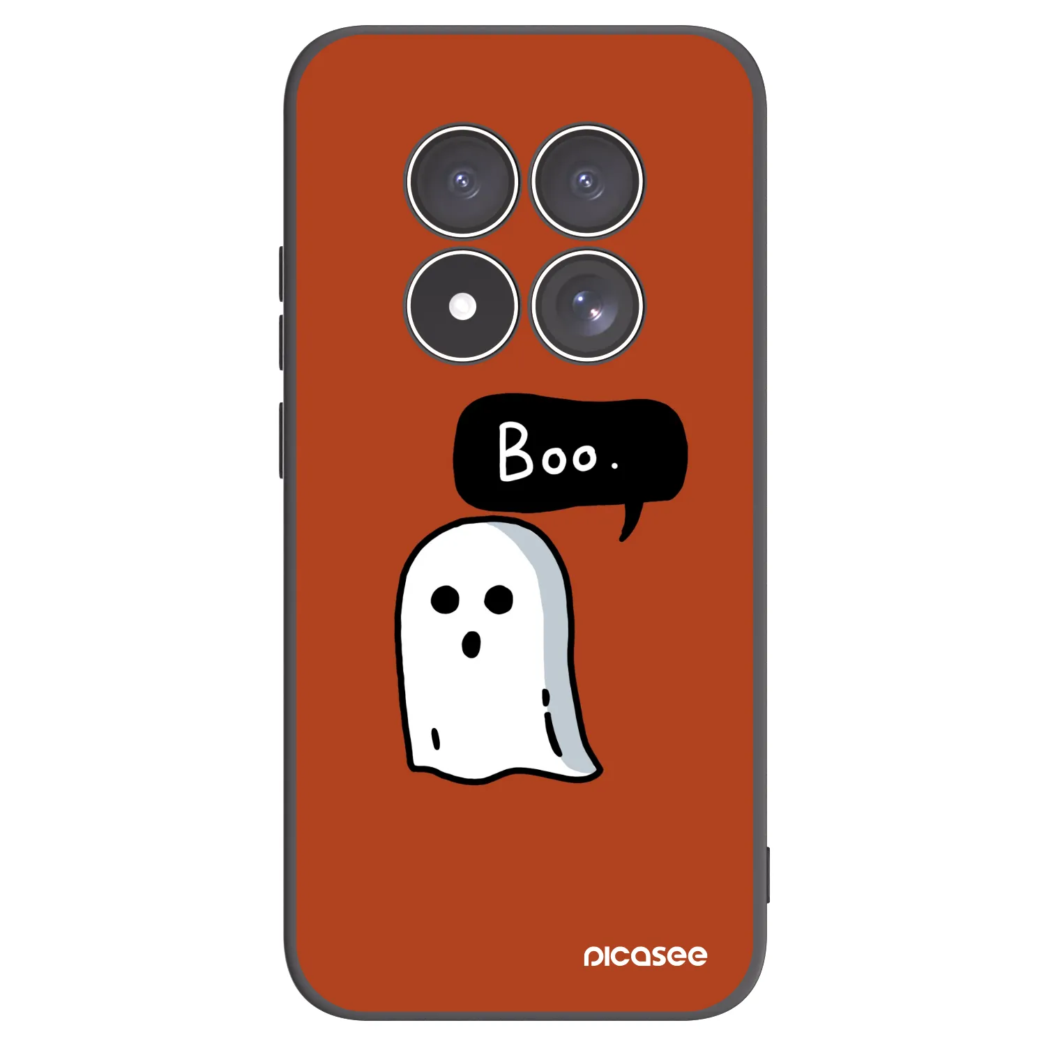 Picasee crna silikonska maskica za Xiaomi Redmi Note 15 Pro 4G - Boo