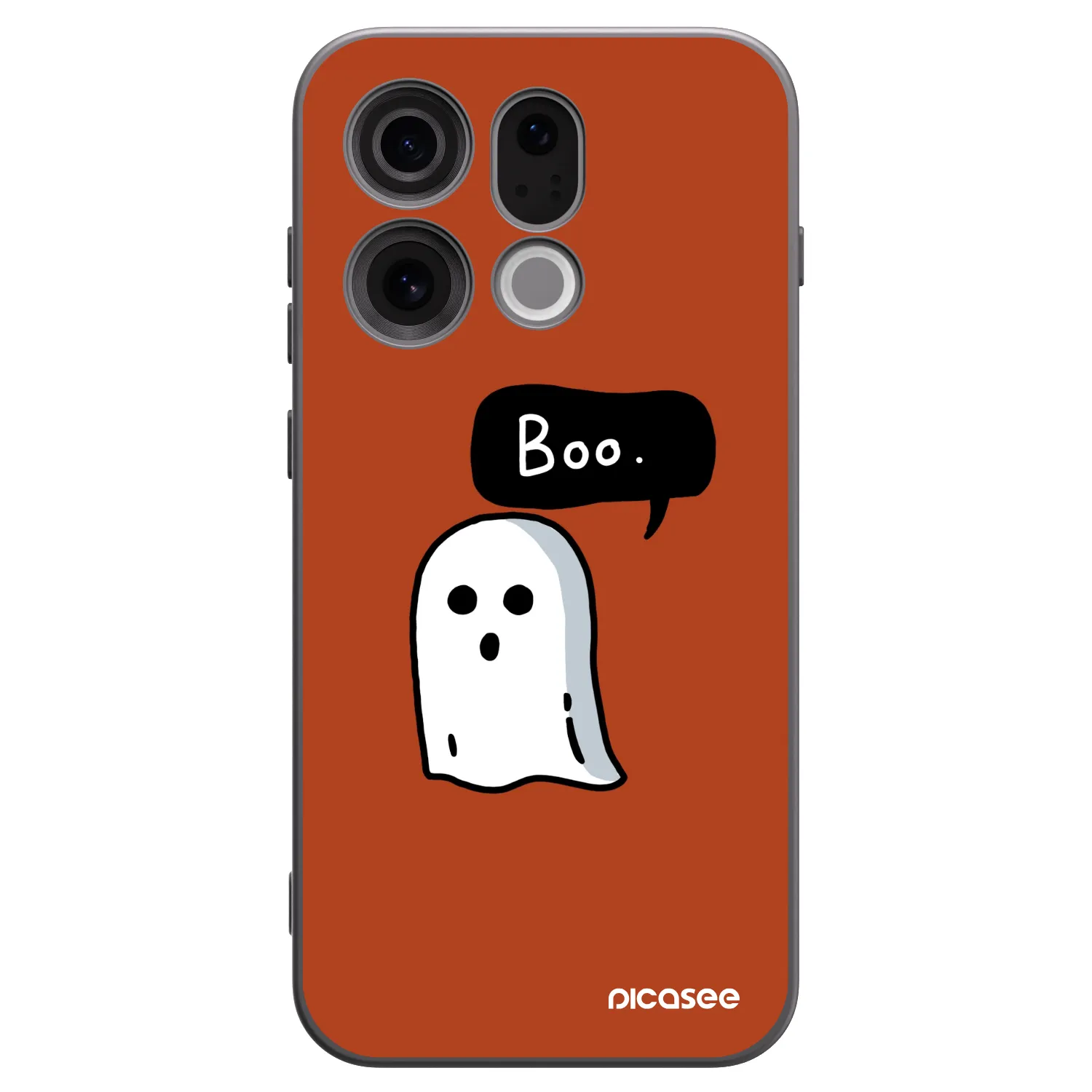 Picasee crna silikonska maskica za OPPO Find X9 - Boo