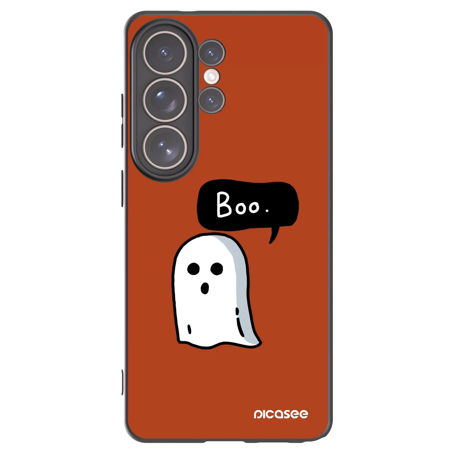 Picasee crna silikonska maskica za Samsung Galaxy S26 Ultra - Boo