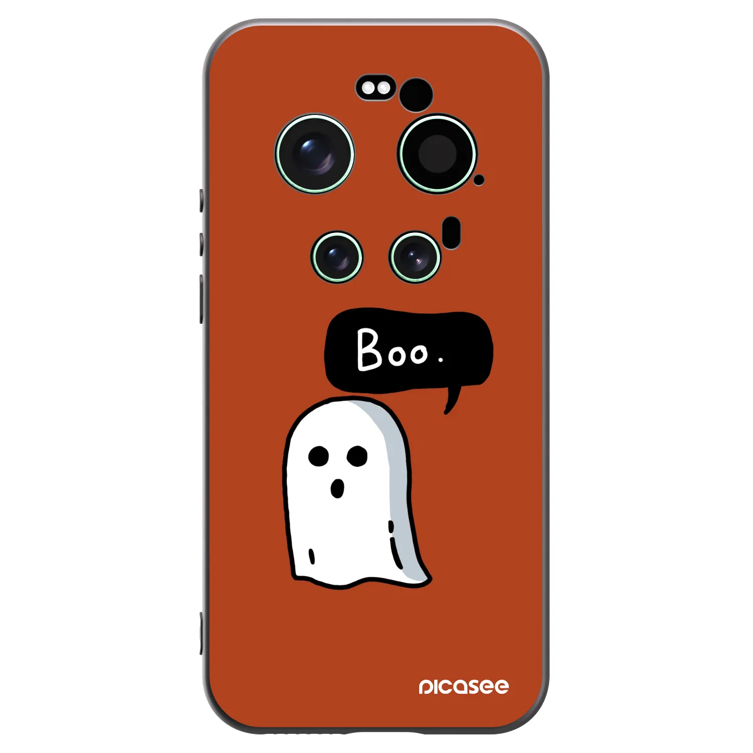 Picasee crna silikonska maskica za Xiaomi 17 Ultra - Boo