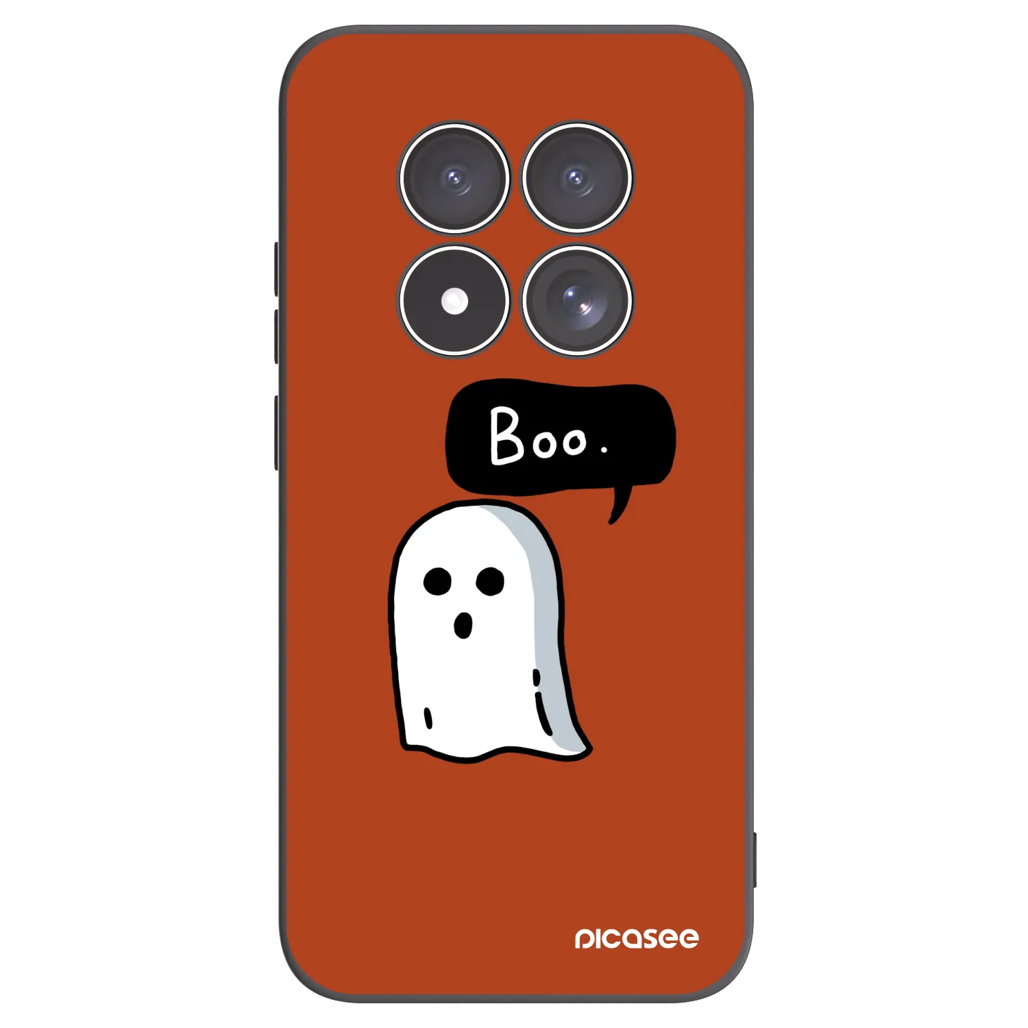 Picasee crna silikonska maskica za Xiaomi Redmi Note 15 Pro 5G - Boo