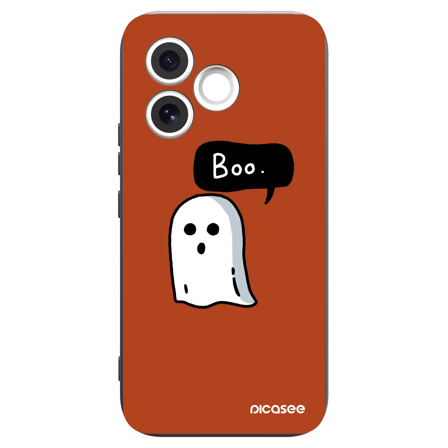 Picasee crna silikonska maskica za Honor 600 Lite - Boo