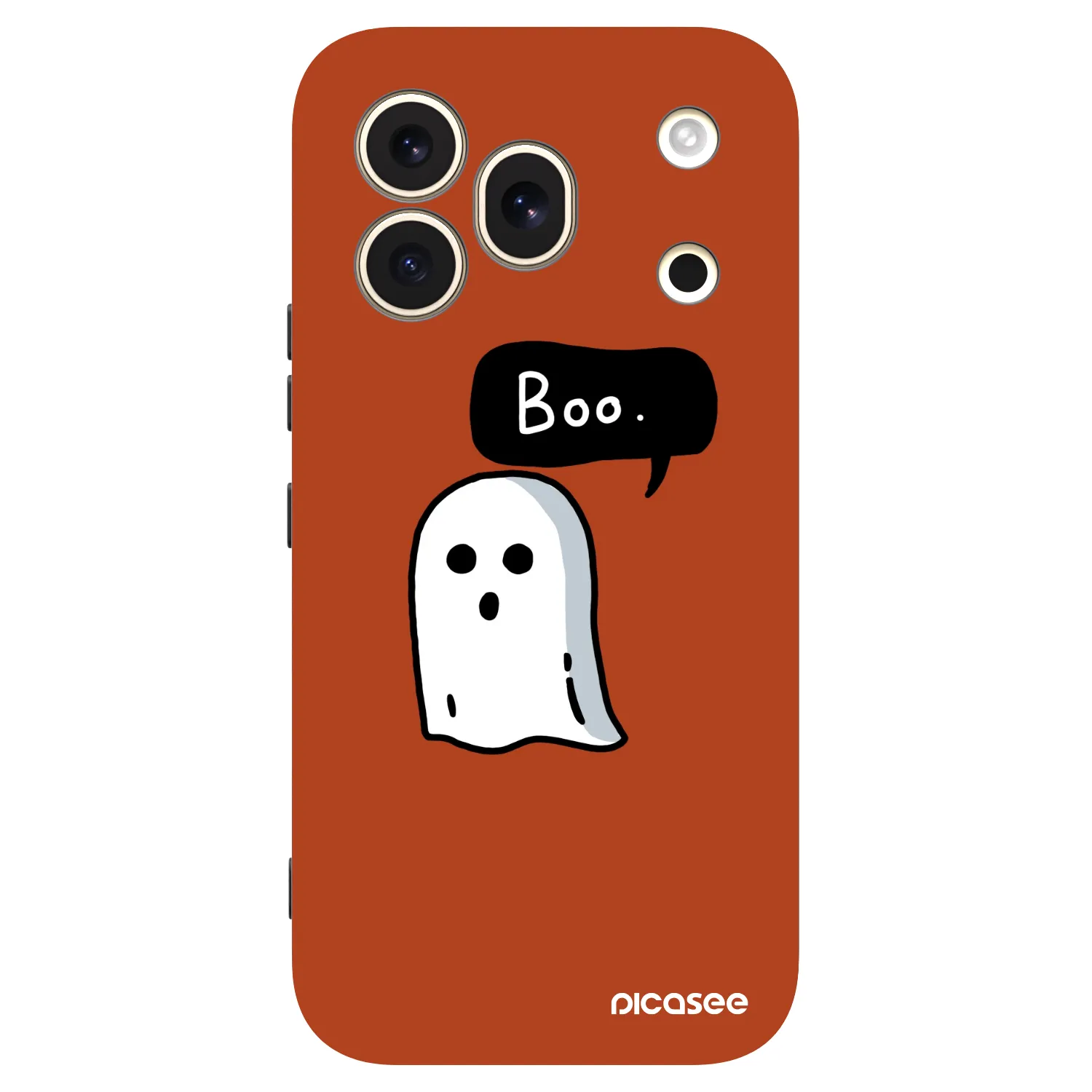 Picasee crna silikonska maskica za Honor 600 Pro - Boo