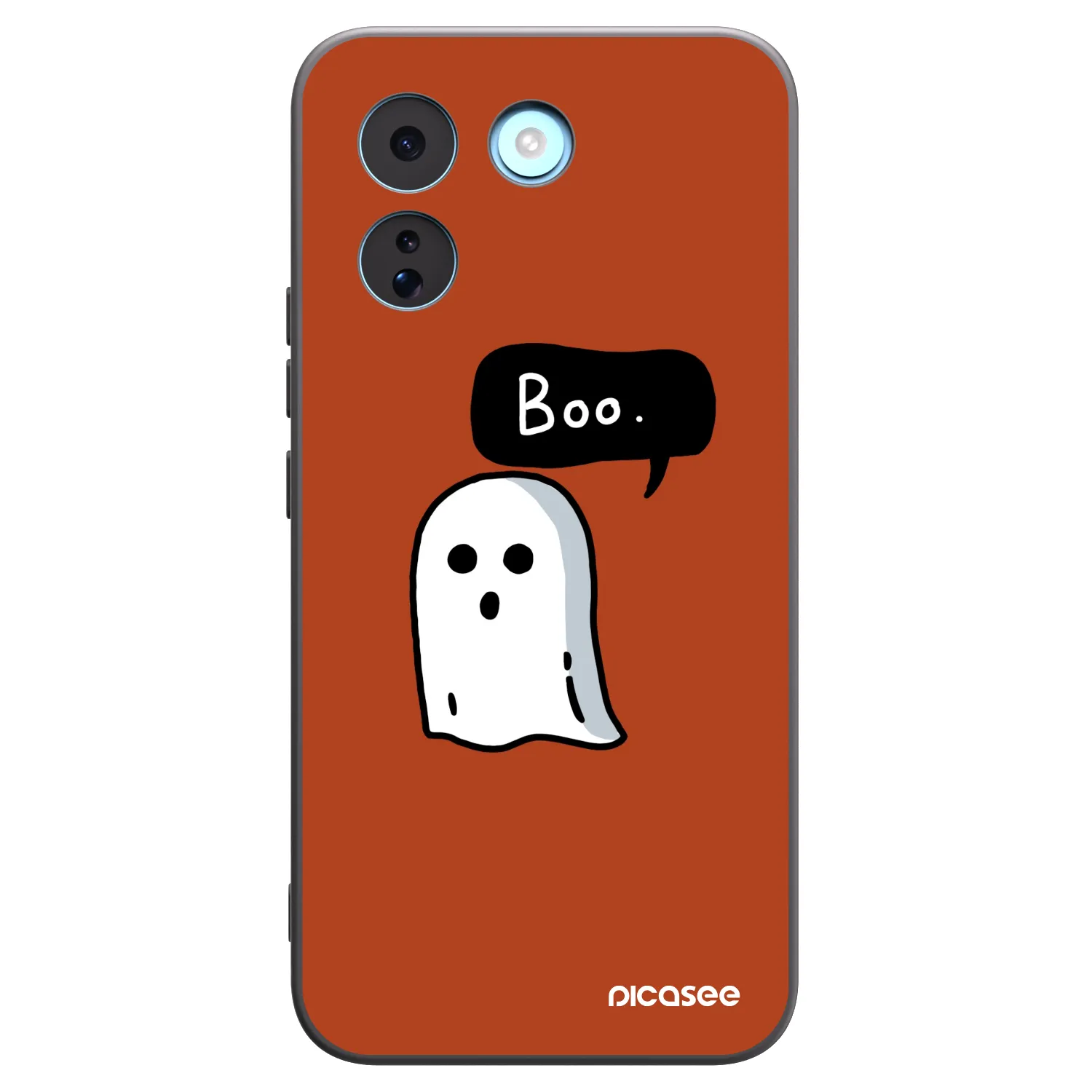 Picasee crna silikonska maskica za Xiaomi Redmi Note 17 Pro MAX 5G - Boo