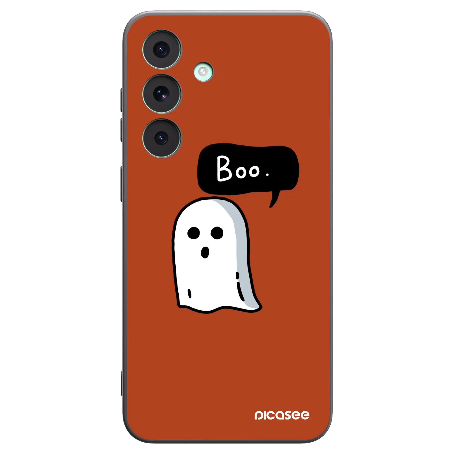 Picasee crna silikonska maskica za Samsung Galaxy S26 FE - Boo