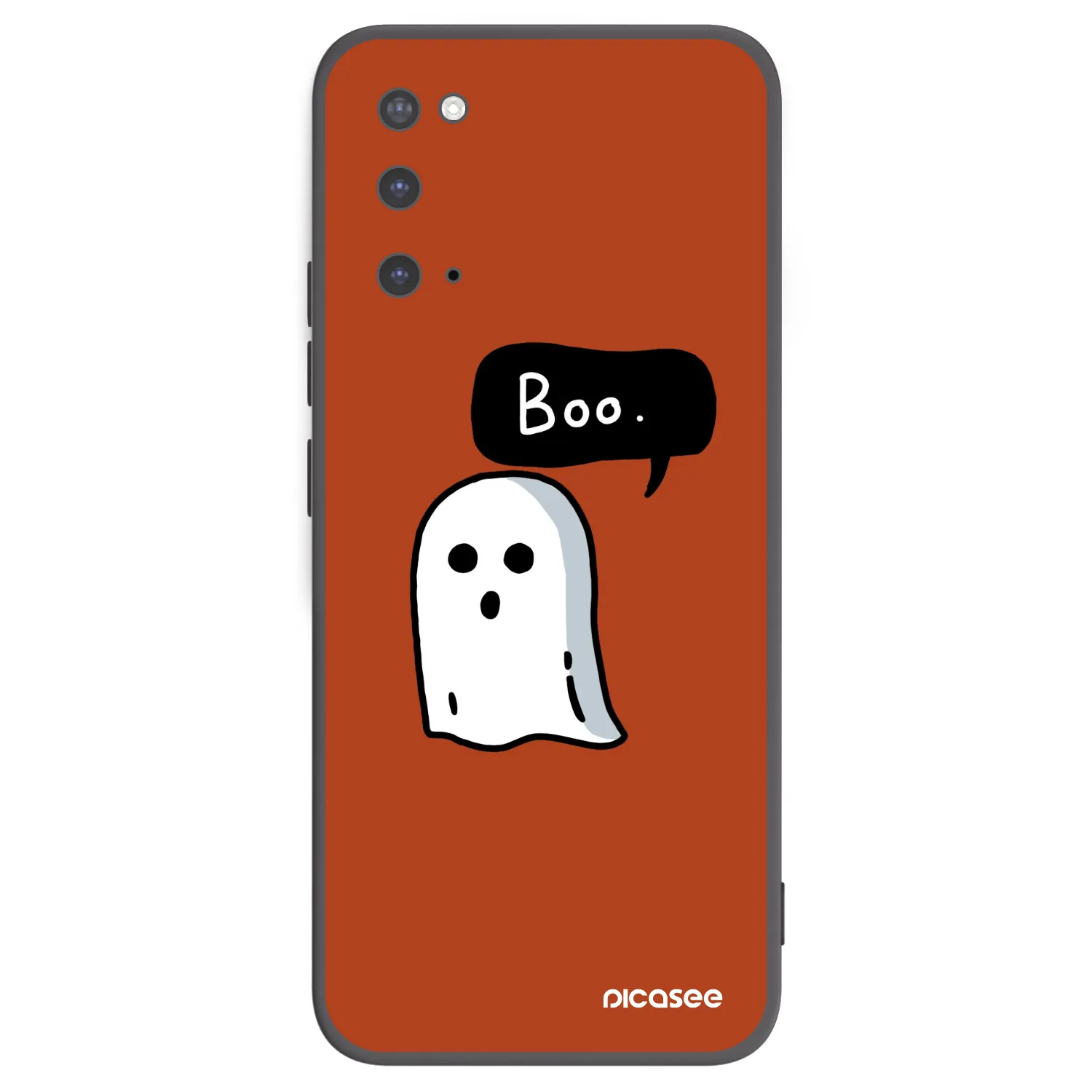 Picasee crna silikonska maskica za Samsung Galaxy S20 G980F - Boo