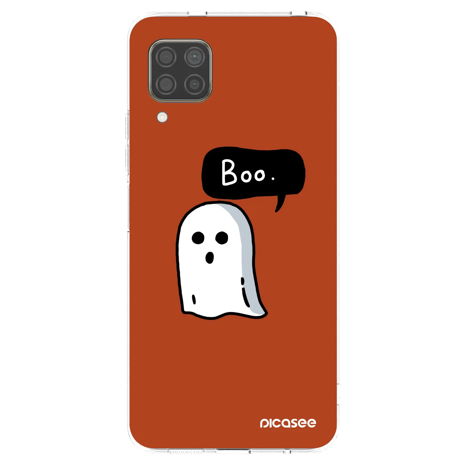 Picasee silikonska prozirna maskica za Huawei P40 Lite - Boo
