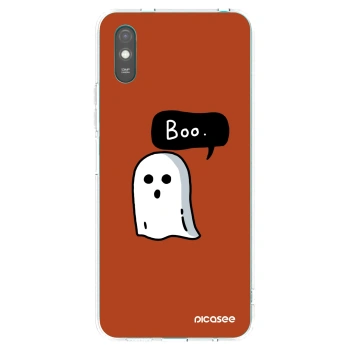 Picasee silikonska prozirna maskica za Xiaomi Redmi 9AT - Boo