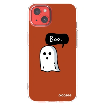 Picasee silikonska prozirna maskica za Apple iPhone 13 - Boo