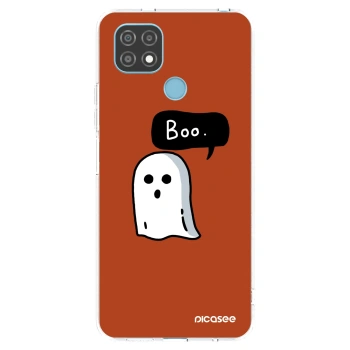 Picasee silikonska prozirna maskica za Realme C21 - Boo