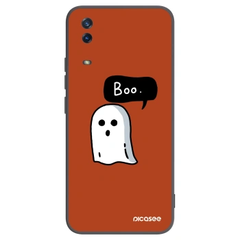 Picasee crna silikonska maskica za Vivo Y11s - Boo