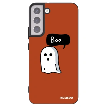 Picasee crna silikonska maskica za Samsung Galaxy S22+ 5G - Boo