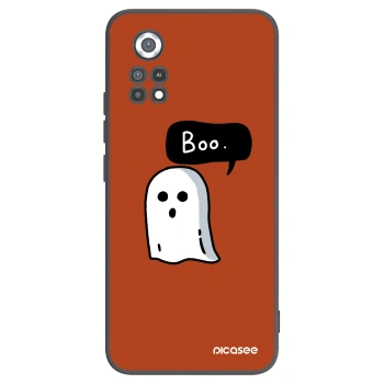 Picasee crna silikonska maskica za Xiaomi Poco X4 Pro 5G - Boo