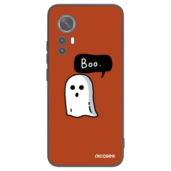 Picasee crna silikonska maskica za Xiaomi 12 - Boo