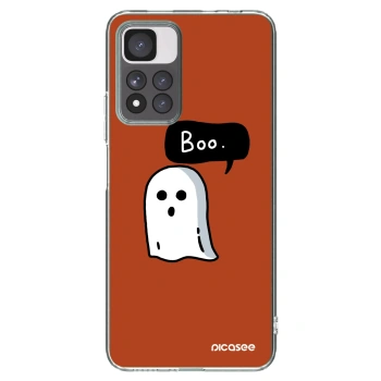Picasee silikonska prozirna maskica za Xiaomi Redmi Note 11 Pro+ 5G - Boo