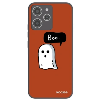Picasee crna silikonska maskica za Xiaomi Redmi 12 4G - Boo