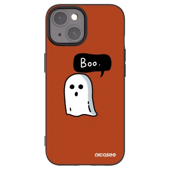 Picasee crna silikonska maskica za Apple iPhone 15 - Boo