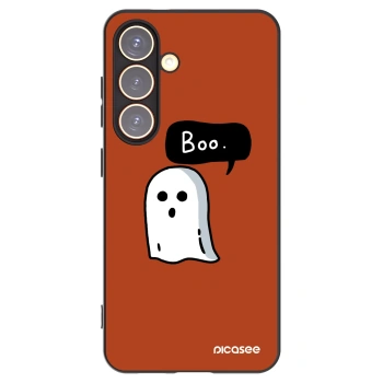 Picasee crna silikonska maskica za Samsung Galaxy S24 S921B 5G - Boo