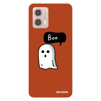Picasee silikonska prozirna maskica za Motorola Moto G53 5G - Boo