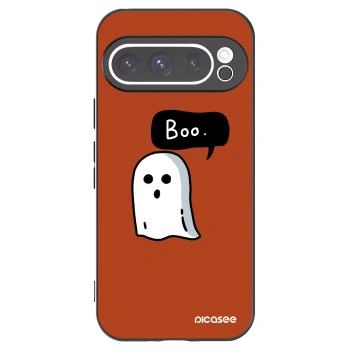 Picasee crna silikonska maskica za Google Pixel 9 Pro - Boo