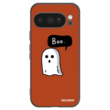 Picasee crna silikonska maskica za Google Pixel 10 Pro - Boo
