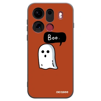 Picasee crna silikonska maskica za OPPO Find X9 Pro - Boo