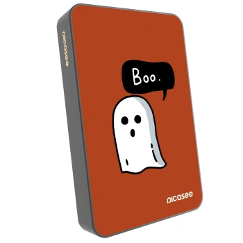 Picasee Prijenosni punjač s MagSafe 10 000 mAh Sivo - Boo