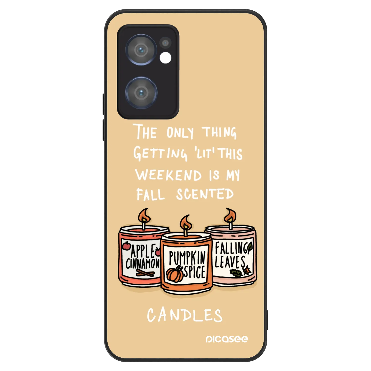 Picasee ULTIMATE CASE za OPPO Reno 7 5G - Candles