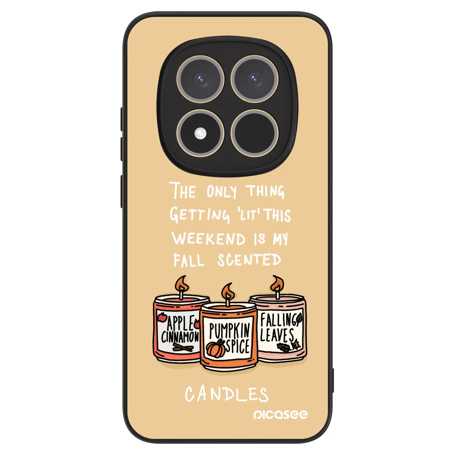 Picasee ULTIMATE CASE za Xiaomi Redmi Note 15 Pro 4G - Candles