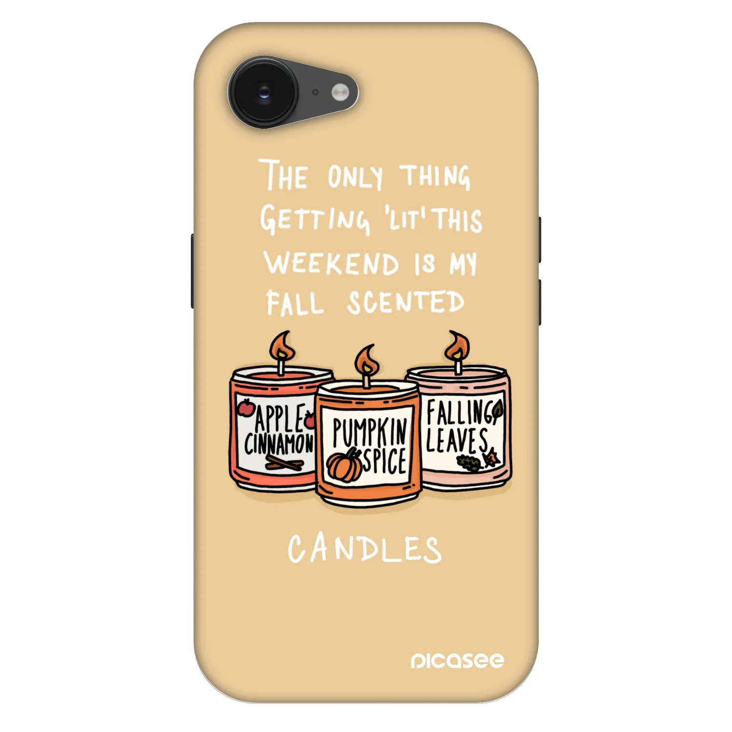 Picasee Fashion Case MagSafe za Apple iPhone 17e - Candles