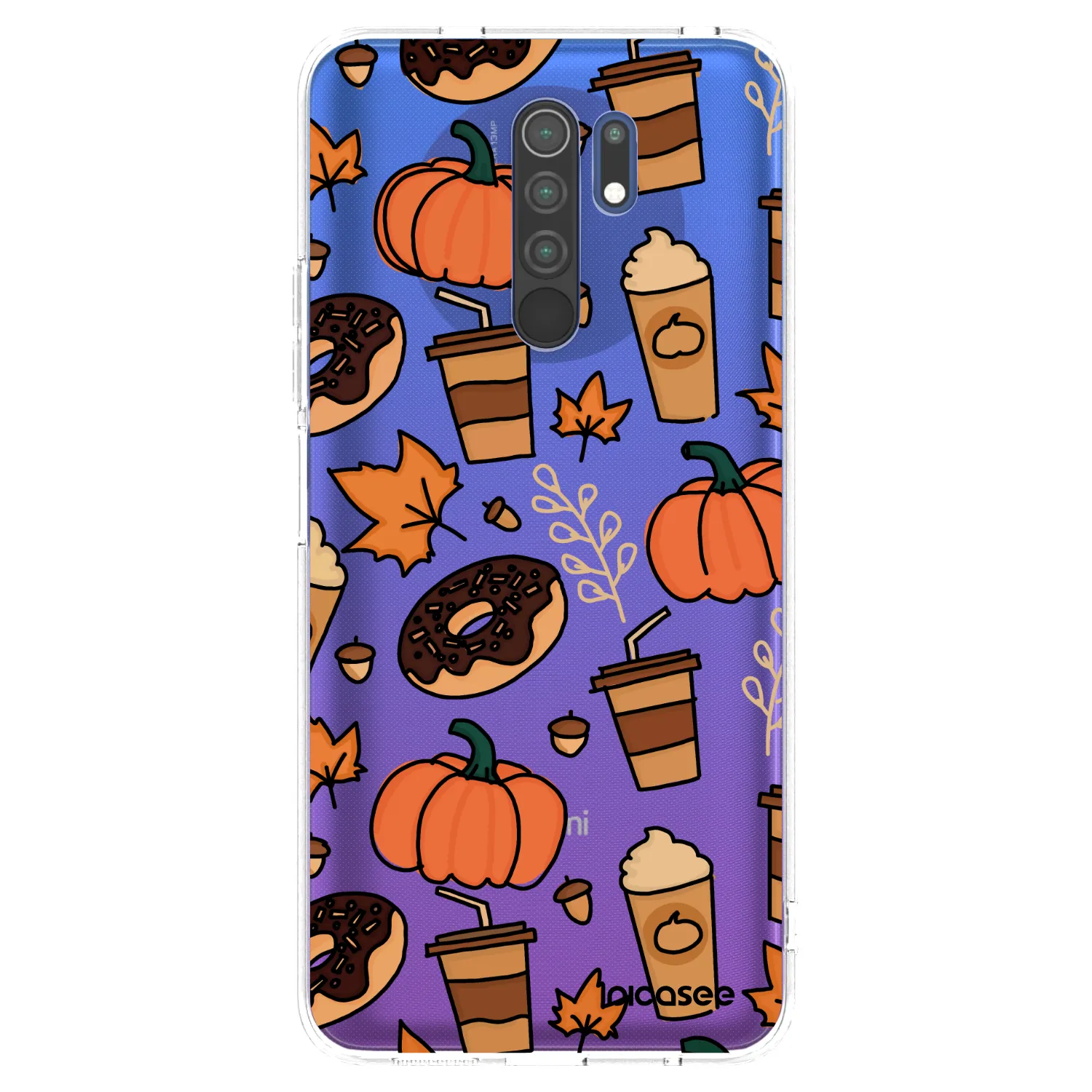 Picasee silikonska prozirna maskica za Xiaomi Redmi 9 - Fallovers
