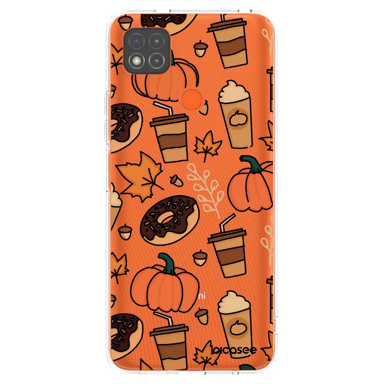 Picasee silikonska prozirna maskica za Xiaomi Redmi 9C - Fallovers