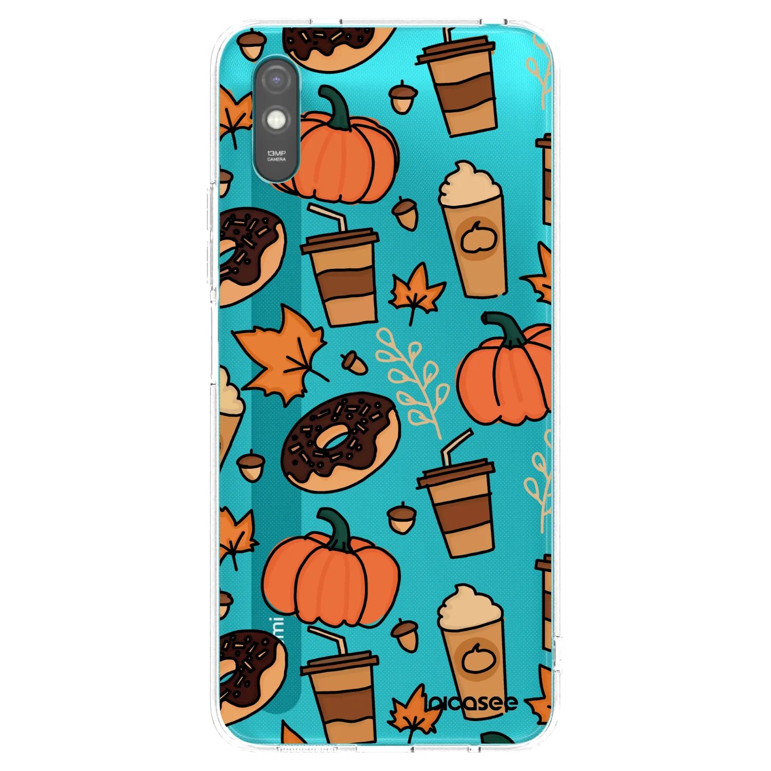 Picasee silikonska prozirna maskica za Xiaomi Redmi 9A - Fallovers
