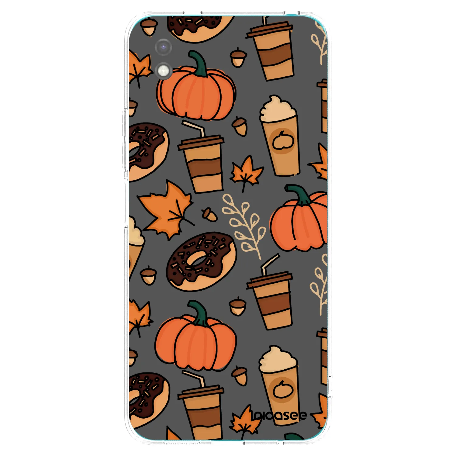 Picasee crna silikonska maskica za Xiaomi Redmi 9A - Fallovers