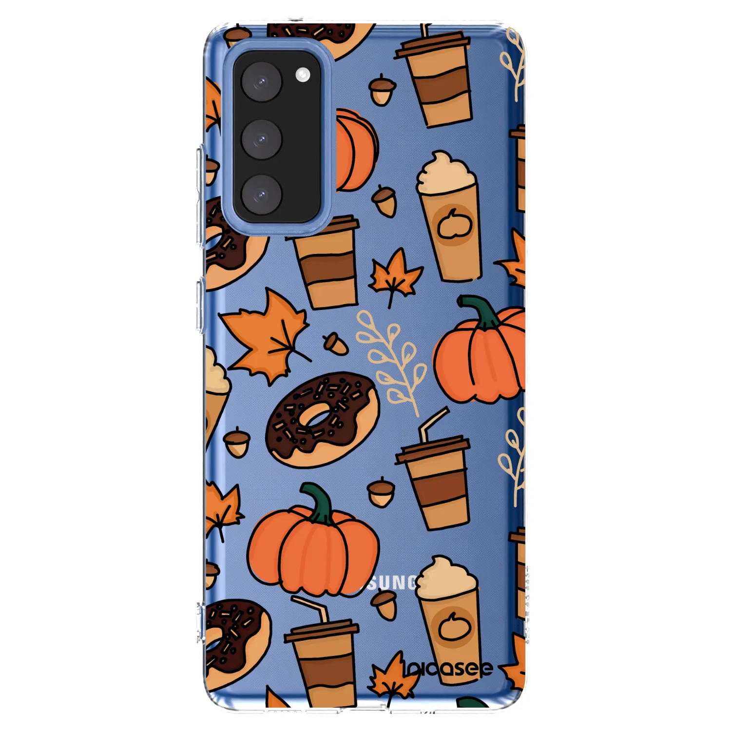 Picasee silikonska prozirna maskica za Samsung Galaxy S20 FE - Fallovers