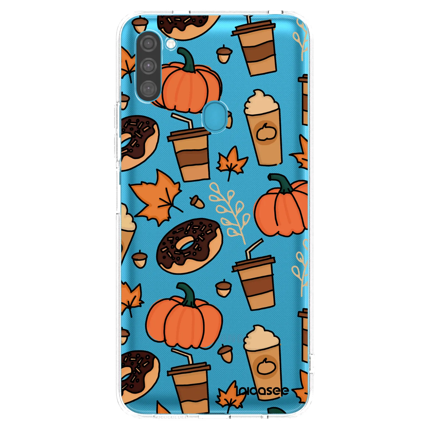 Picasee silikonska prozirna maskica za Samsung Galaxy M11 - Fallovers