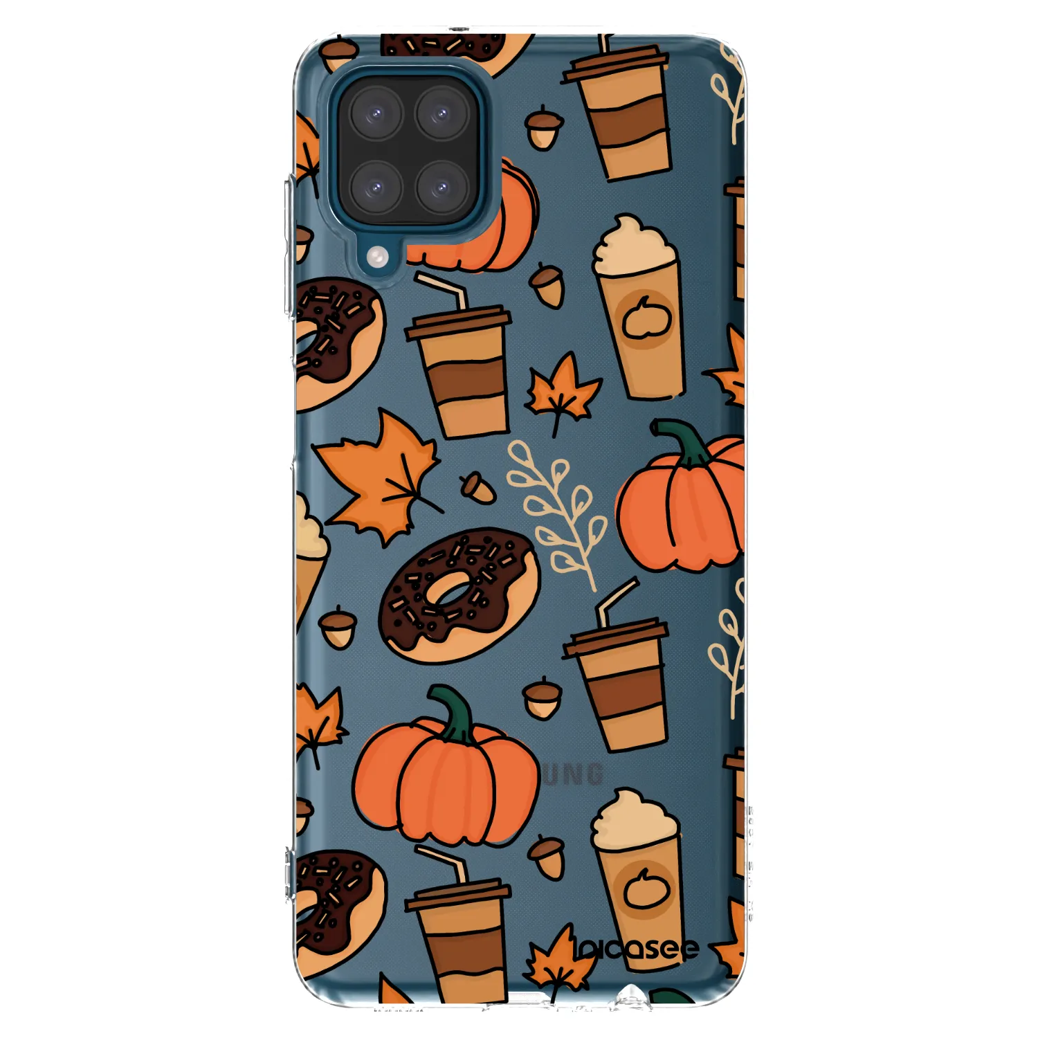 Picasee silikonska prozirna maskica za Samsung Galaxy A12 A125F - Fallovers